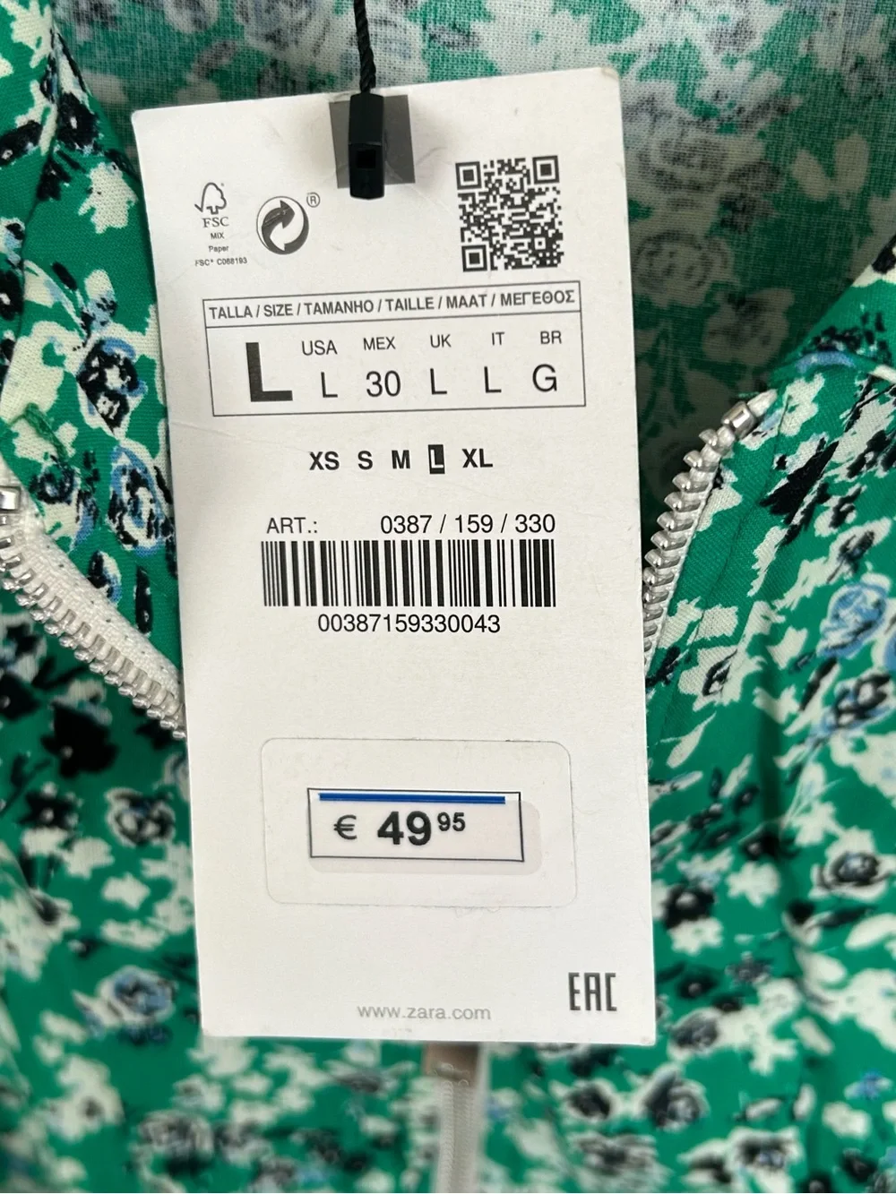 Zara new tags